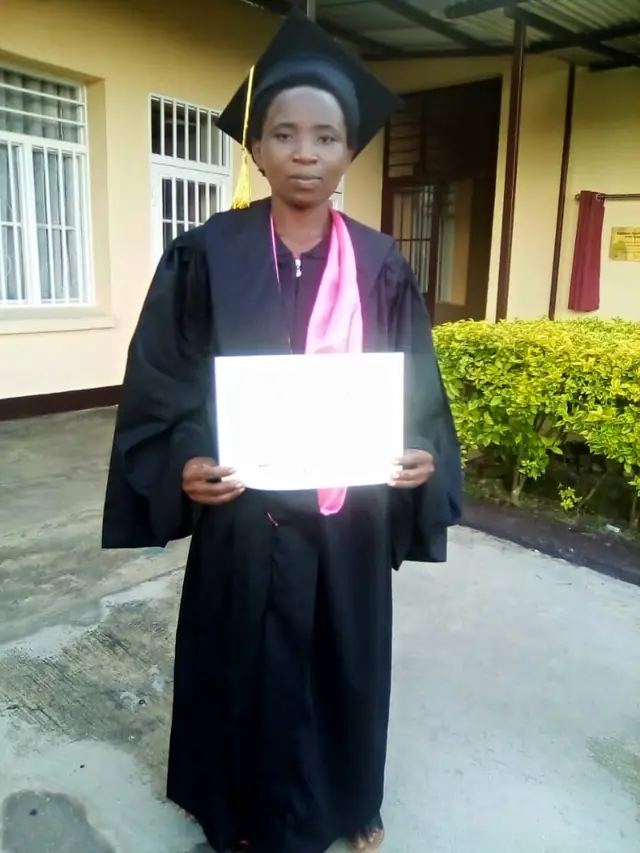 Jacqueline Mutuyimana, Estudiante becada/o